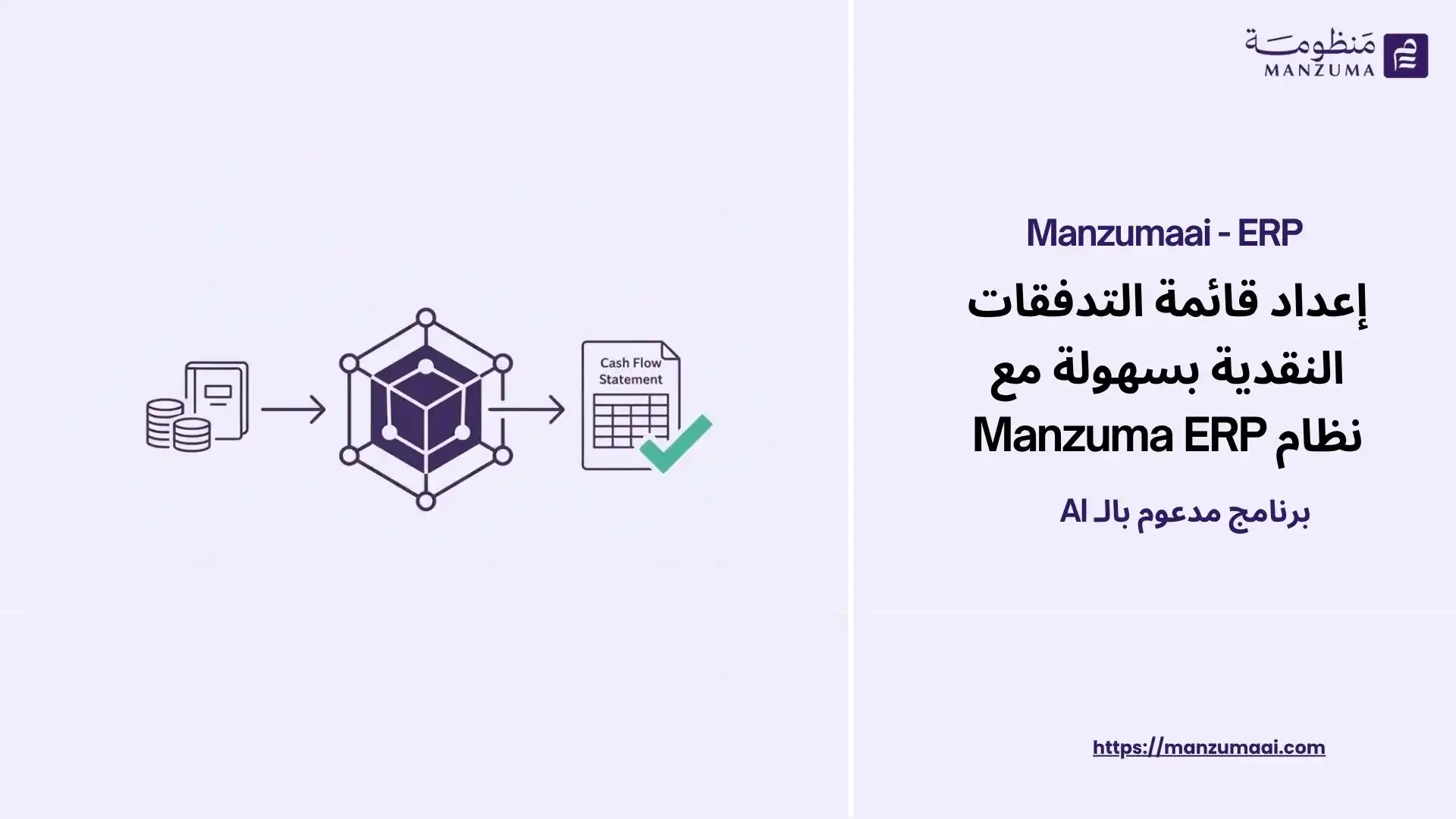 Preparing The Cash Flow Statement Easily With Manzuma ERP